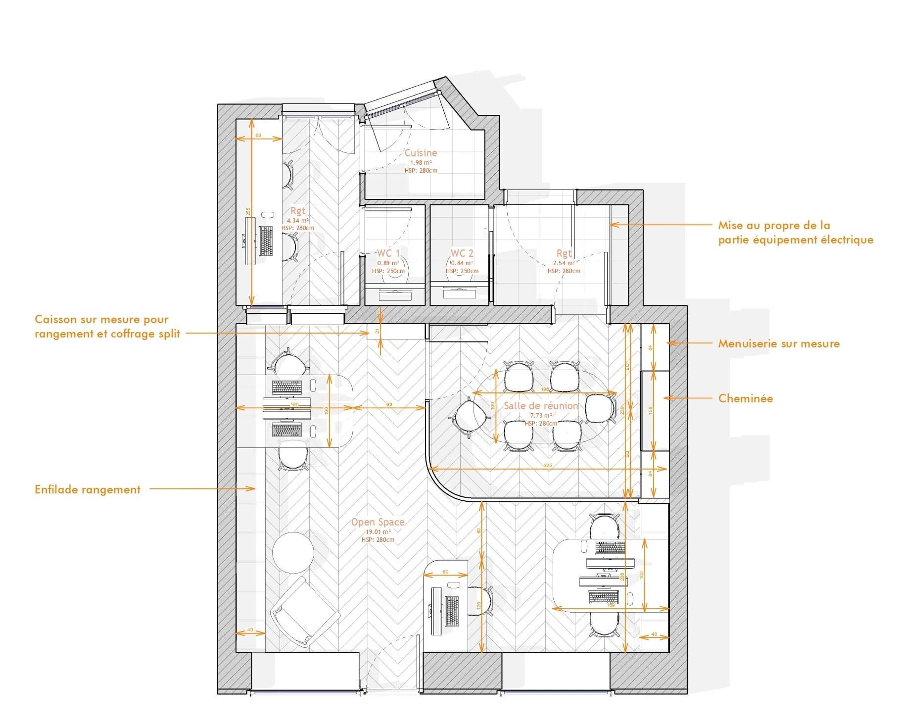 Projet Champeret, vue 1 sur 4